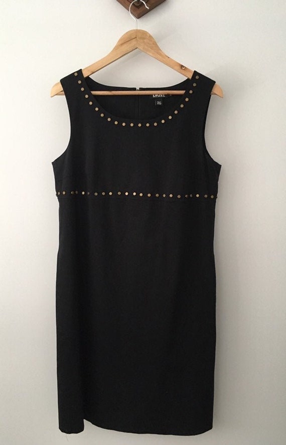 dkny black dress