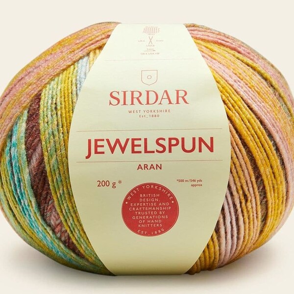 Sirdar Jewelspun Aran shade 695