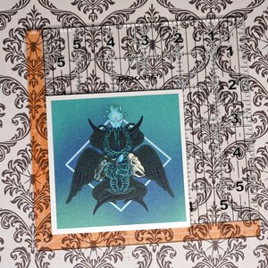 Baphomet-seraphim 4x4 metallic print 画像 4