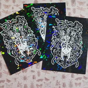 Astaroth holographic print