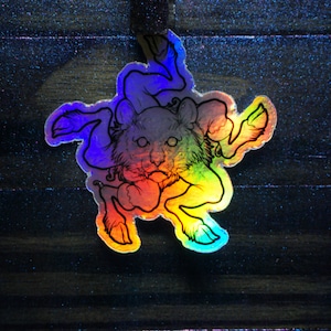 Holographic Buer sticker