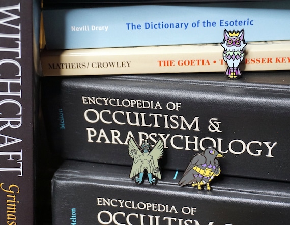 Pazuzu, Stolas, Caim hard enamel pins