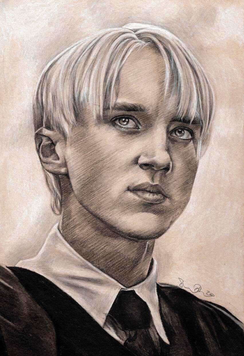 Draco Malfoy Hintergrundbilder: Zauberhafte Kunst für kleine Zauberer!