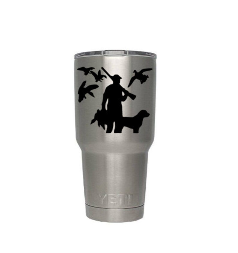 Yeti Custom Decal Duck Hunting Duck Hunting Yeti Rambler Etsy