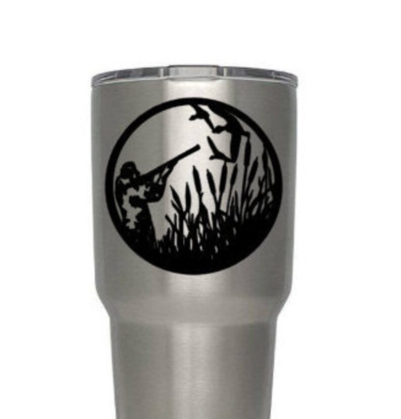 Yeti Custom Decal Duck Hunting Duck Hunting Yeti Rambler Etsy