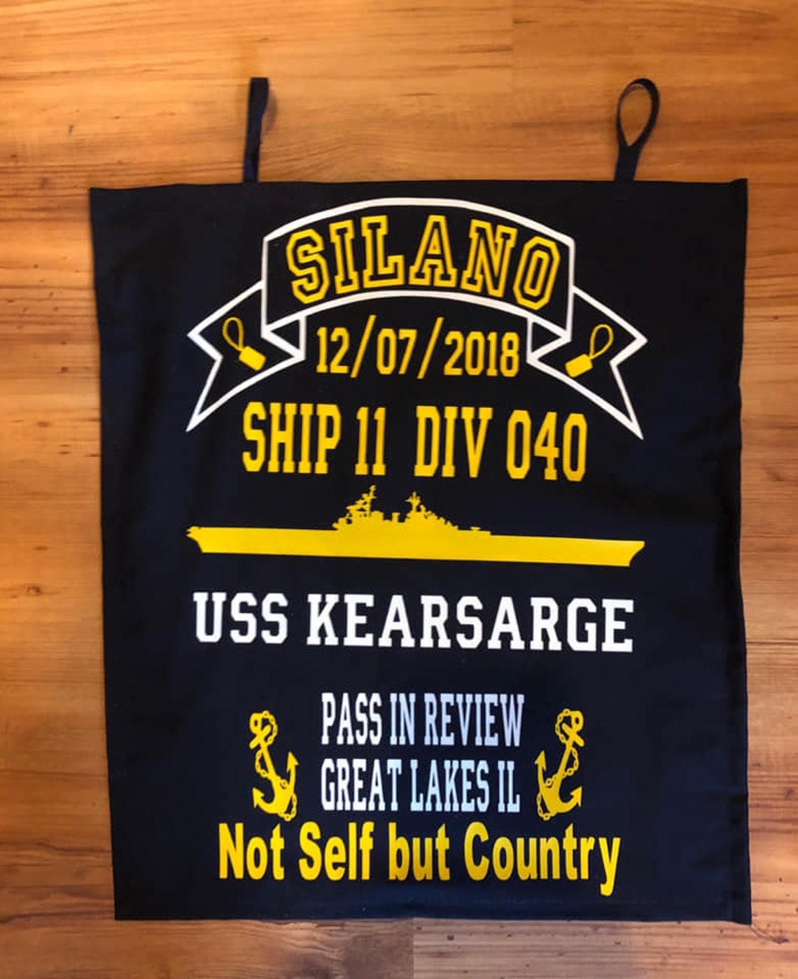 PIR Door Banner for Navy Boot Camp Graduation Etsy