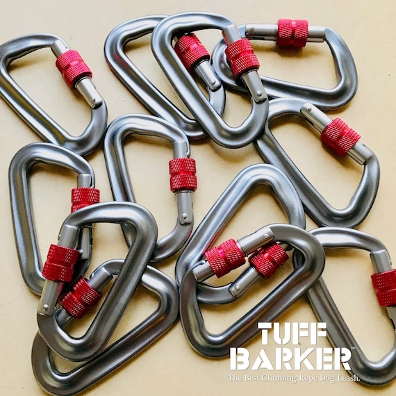 rope dog leash with carabiner