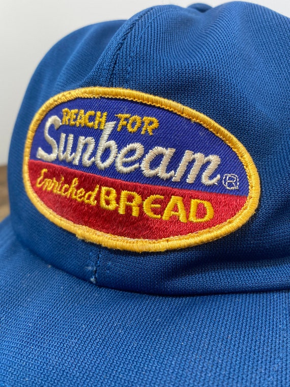 Vintage Sunbeam Bread Patch SnapBack Mesh Trucker… - image 3