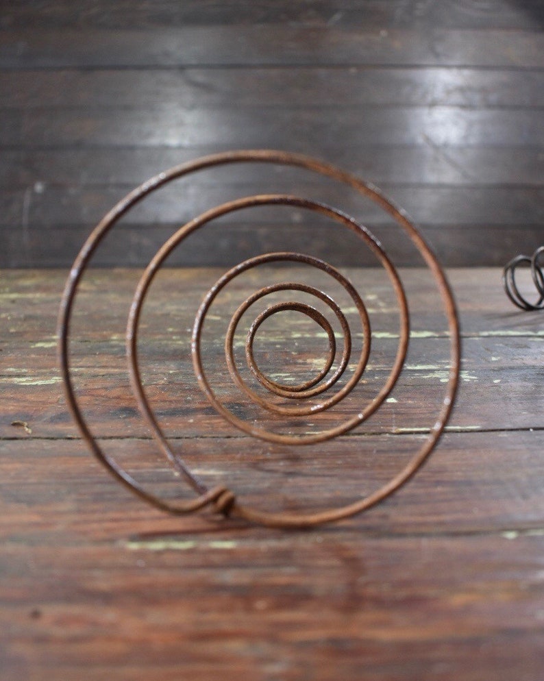 Vintage Metal Springs Bed Springs Craft Art Supply Garden Etsy