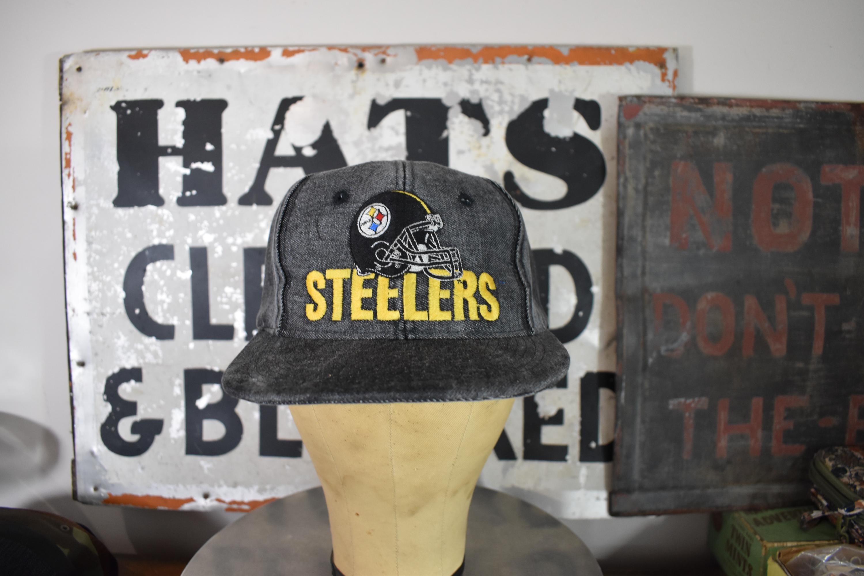 Steelers Hat Vintage - Etsy