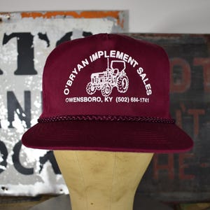 Vintage O'Bryan Snapback-Hut - Owensboro KY Tractor Farm Cap