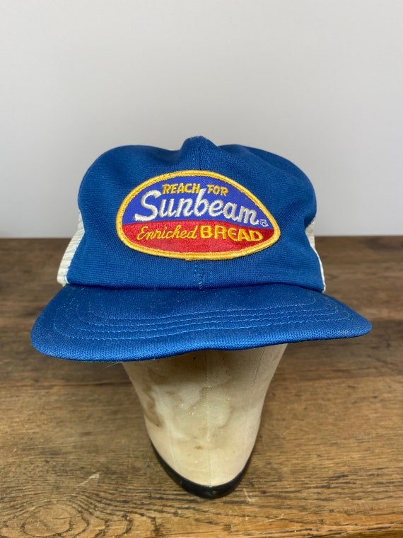 Vintage Sunbeam Bread Patch SnapBack Mesh Trucker… - image 2