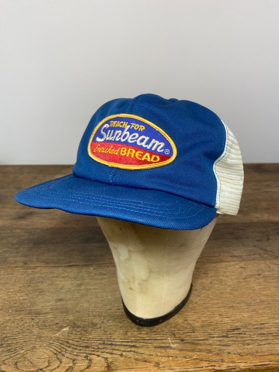 Vintage Sunbeam Bread Patch SnapBack Mesh Trucker… - image 1