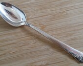 Vintage Oneida Heirloom 1948 DAMASK ROSE Teaspoon 6 1 8 quot , Set of 10