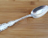 Antique WHITING Sterling 1891 LOUIS XV Dessert Oval Soup Spoon 6 7 8 quot , Mono J