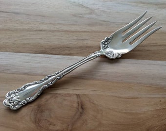 Antike Anchor Rogers 1904 LEXIGTON Buffet / kaltes Fleisch Serviergabel 21 cm