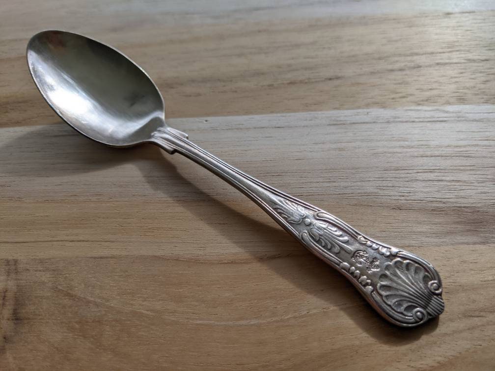 Vintage Collectible Reed & Barton 1888 KINGS Demitasse Spoon 4 1/8