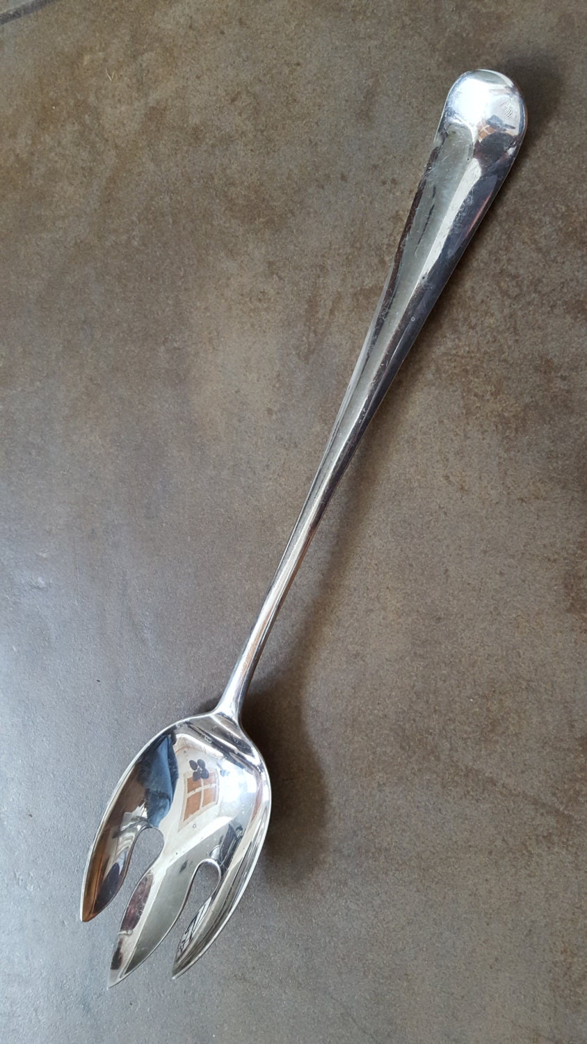 Vintage GERITY Silver G48 Large Solid Buffet Serving Etsy