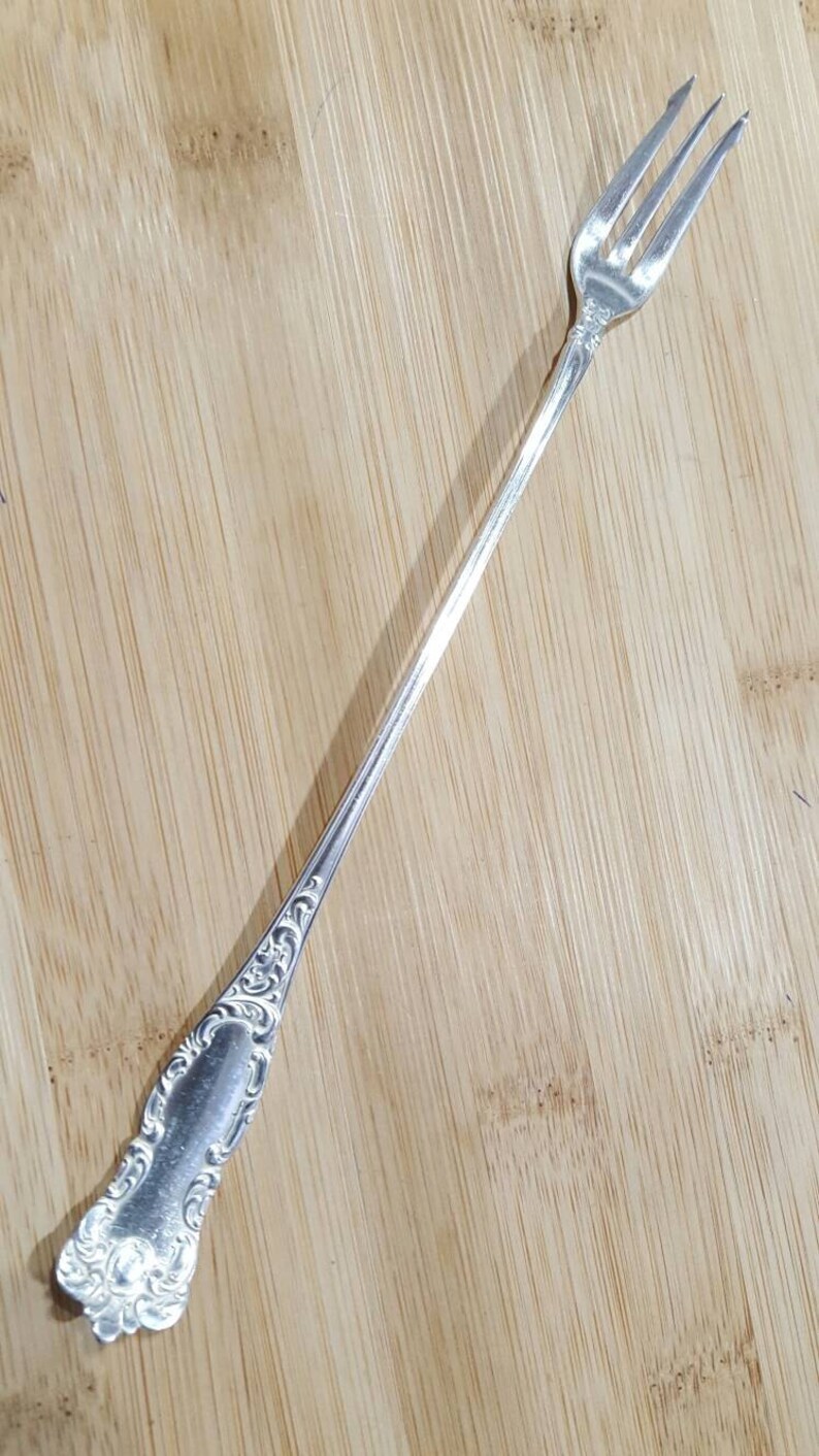Antique ROGERS Bros 1901 OXFORD Long Handle Olive/pickle Fork Etsy