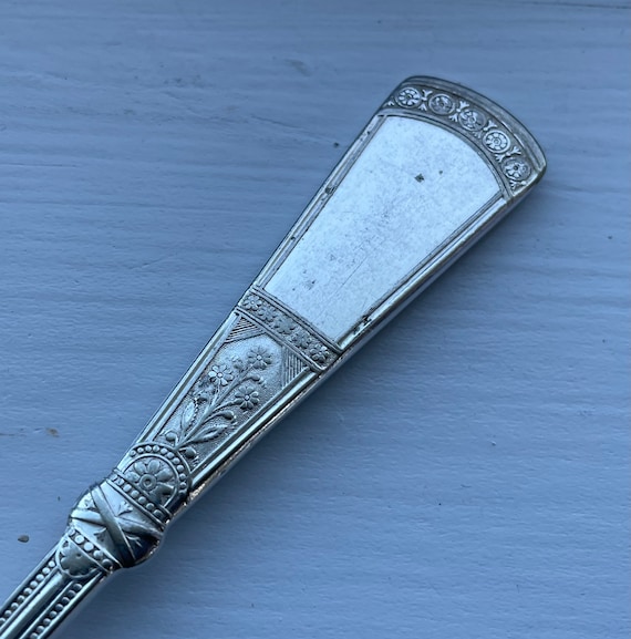 Antique Rogers Bros 1881 SARATOGA Youth Dinner Knife 7 3/8