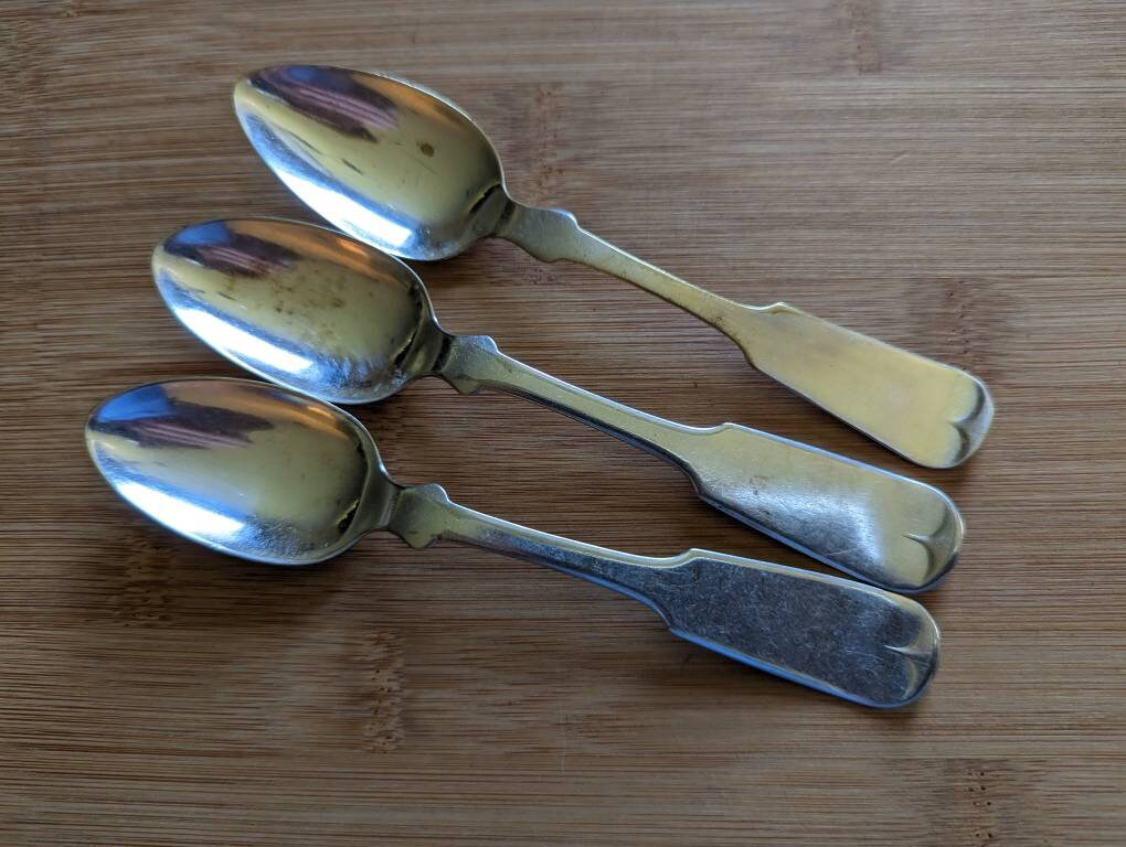 アンティーク コレクター向け JK Bauch シルバー 1900 チップ付き