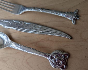 素晴らしいゴージャスなヴィンテージ REED & BARTON「シルバーサファリ