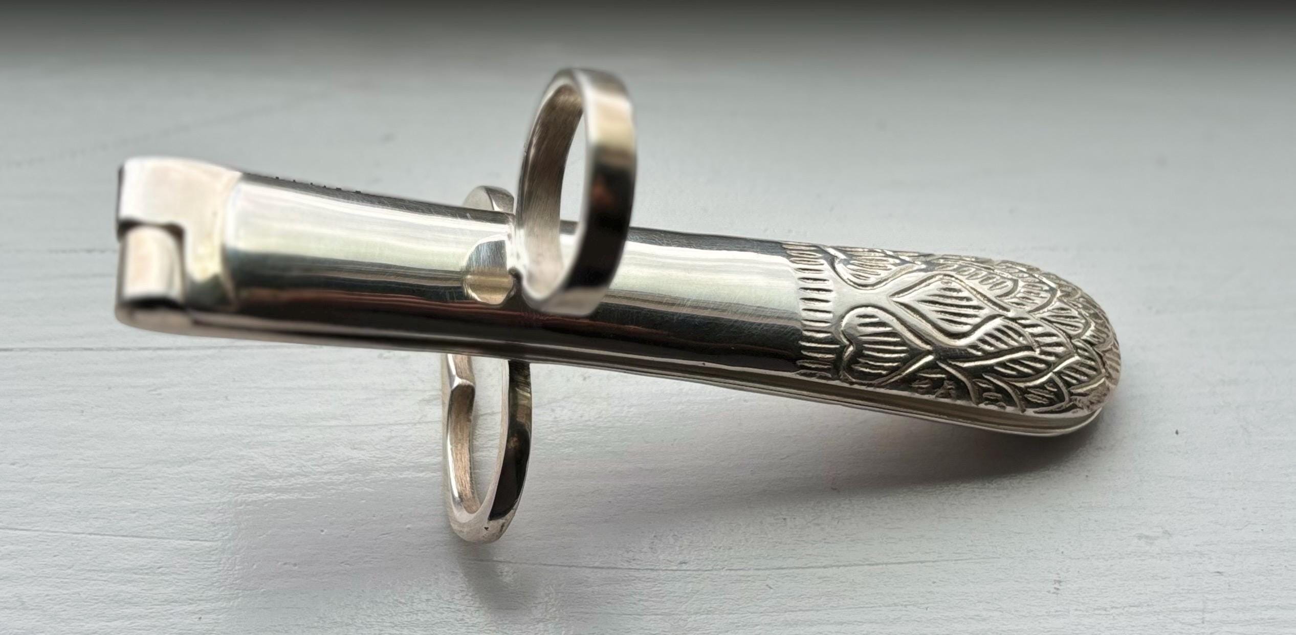 Vintage silver asparagus tongs - Etsy 日本