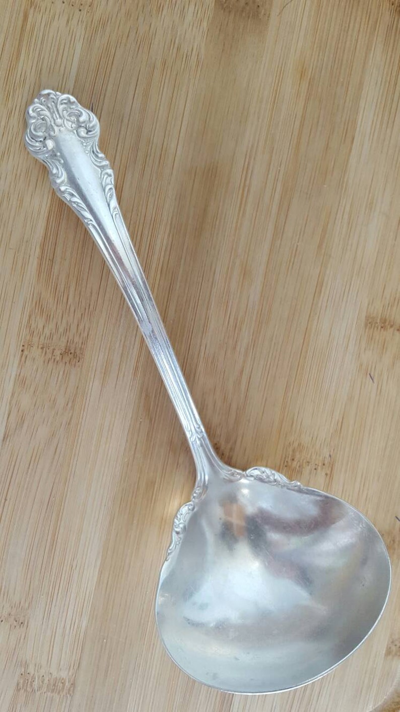 Antique COMMUNITY 1901 AVALON GravySauceCream Ladle 7 38