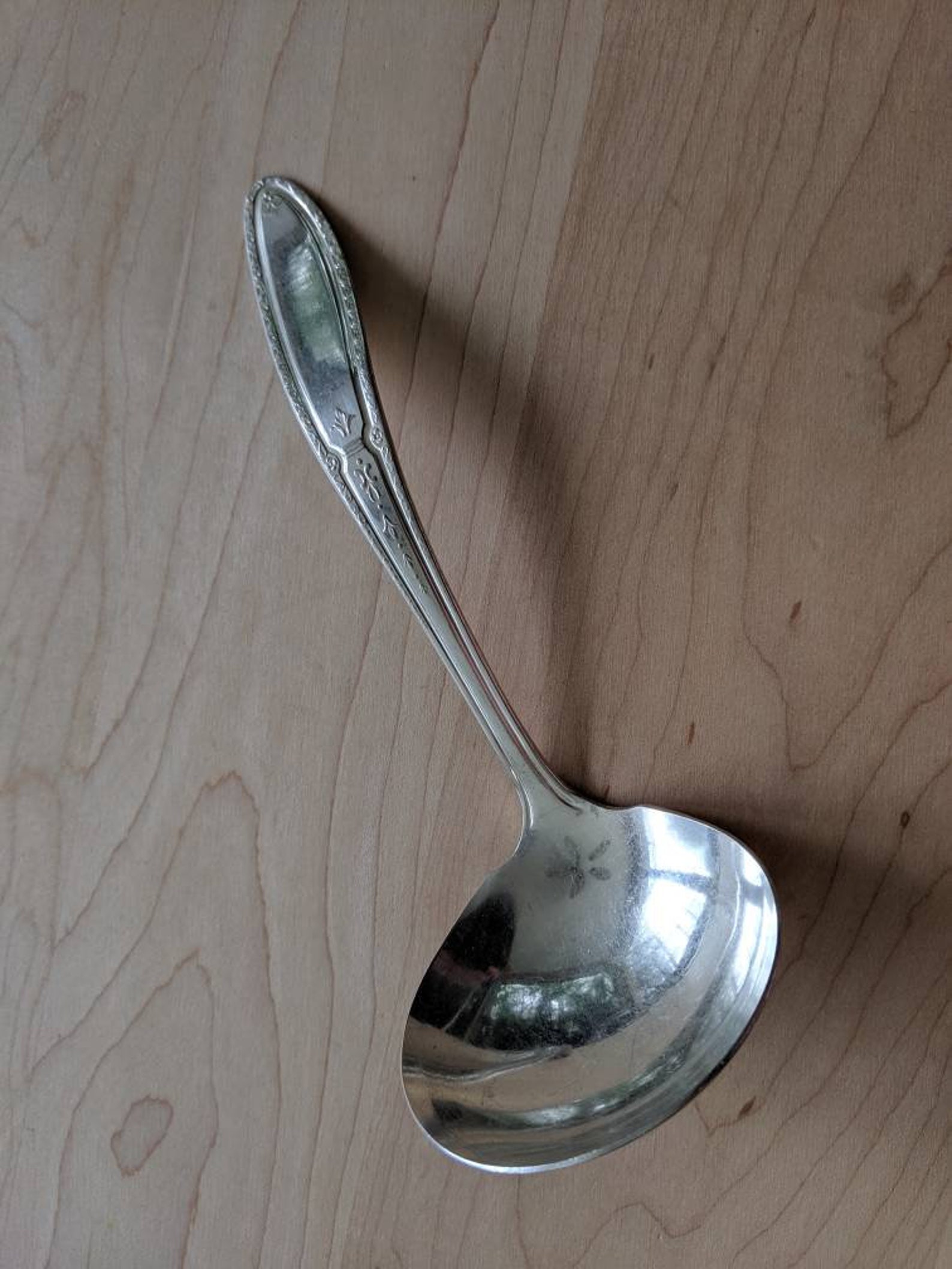Antique ISABELLA Silver ISABELLA Gravy/sauce/cream Ladle 6 Etsy
