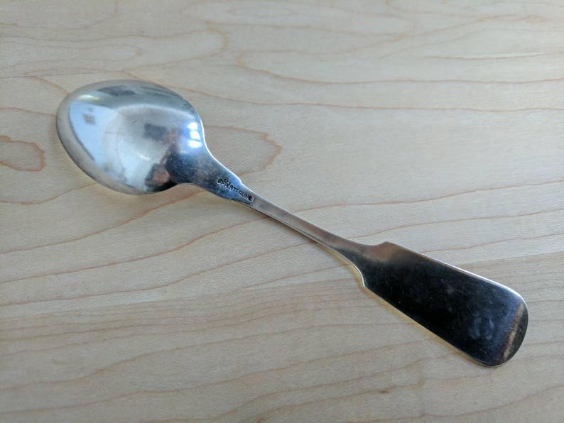 Set of 6 Antique TOWLE Sterling 1880 TIPPED Teaspoon 5 34