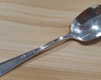 Antique Anchor ROGERS 1920 LA TOURAINE Sugar Spoon 6"