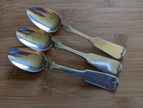 アンティーク コレクター向け JK Bauch シルバー 1900 チップ付き