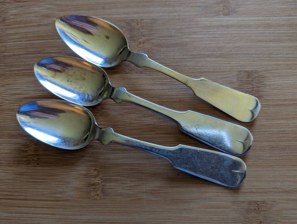 アンティーク コレクター向け JK Bauch シルバー 1900 チップ付き