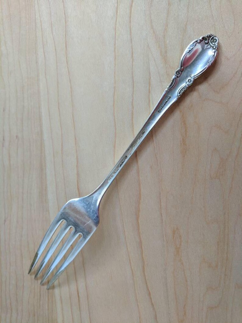 Vintage Oneida 1952 ENCHANTMENTLONDONTOWN Dinner Fork 7 58 Set of 6