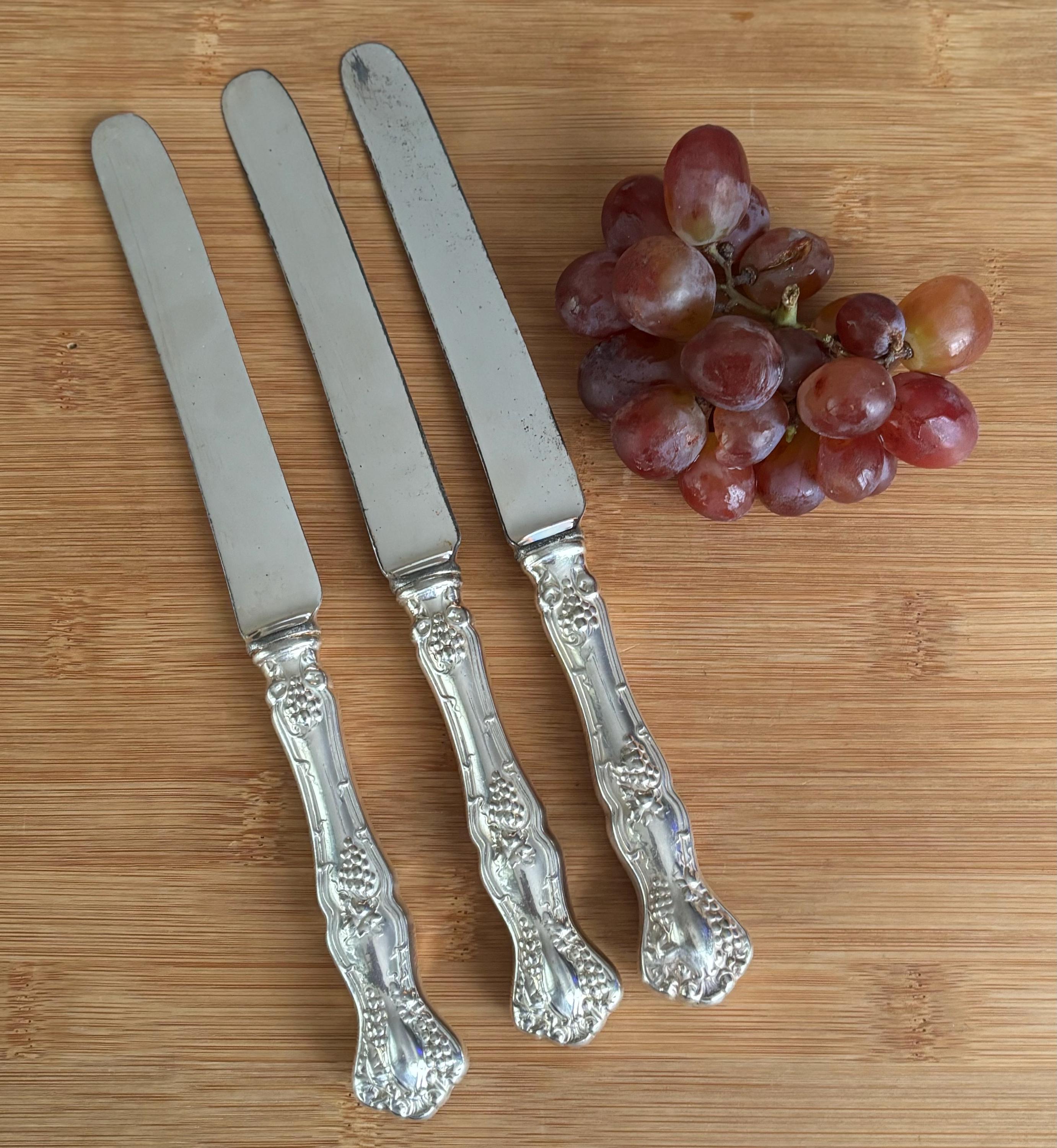 Antique 1847 ROGERS BROS 1904 VINTAGE Old French Hollow Dinner