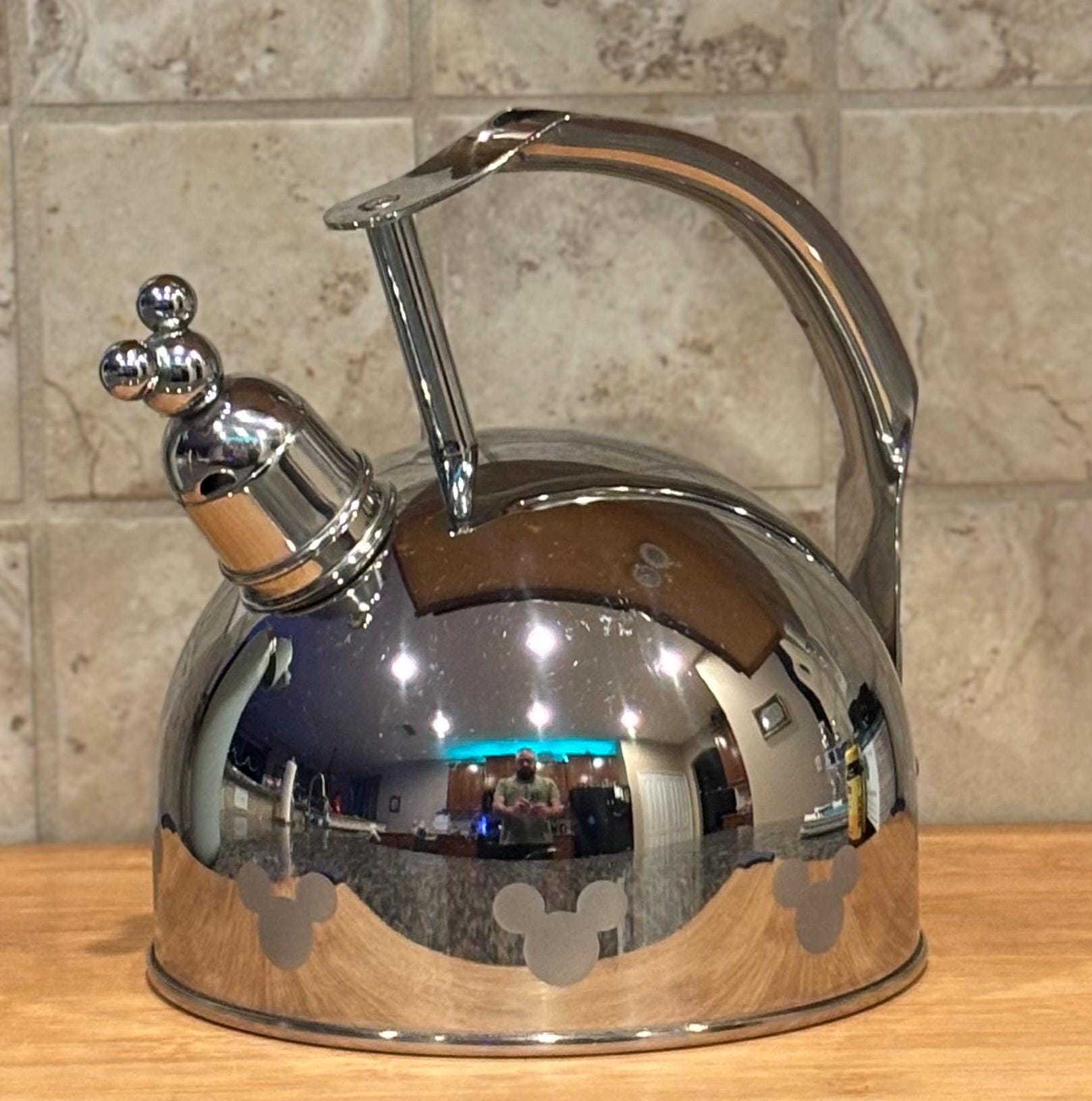 ヴィンテージ ディズニー ミッキーマウス　ボディパーツ　ケトル Gorgeous Elegant Vintage Collectible Silver Stainless DISNEY