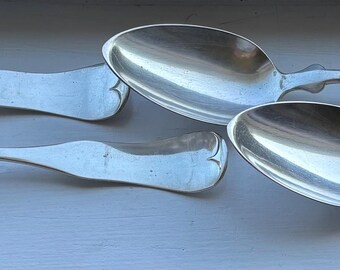 RARE Amazing Antique BRUCKMANN & SOHNE 1913 Silver Plate 90 (BMN16