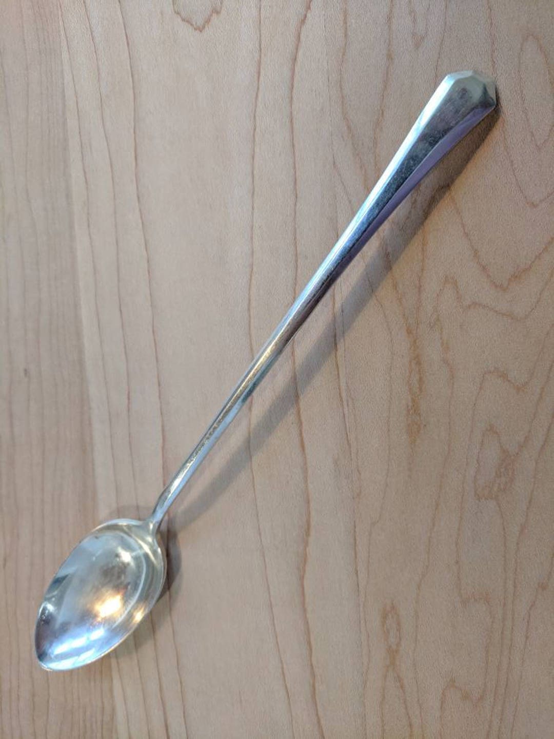 Antique Wm Rogers & Son 1917 LINCOLN Iced Teaspoon/muddler/bar Spoon 7 ...
