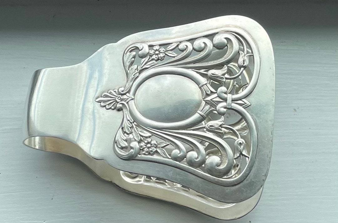 Very RARE Antique CAILAR & BAYARD 1891 Silver Plate Large Ornate