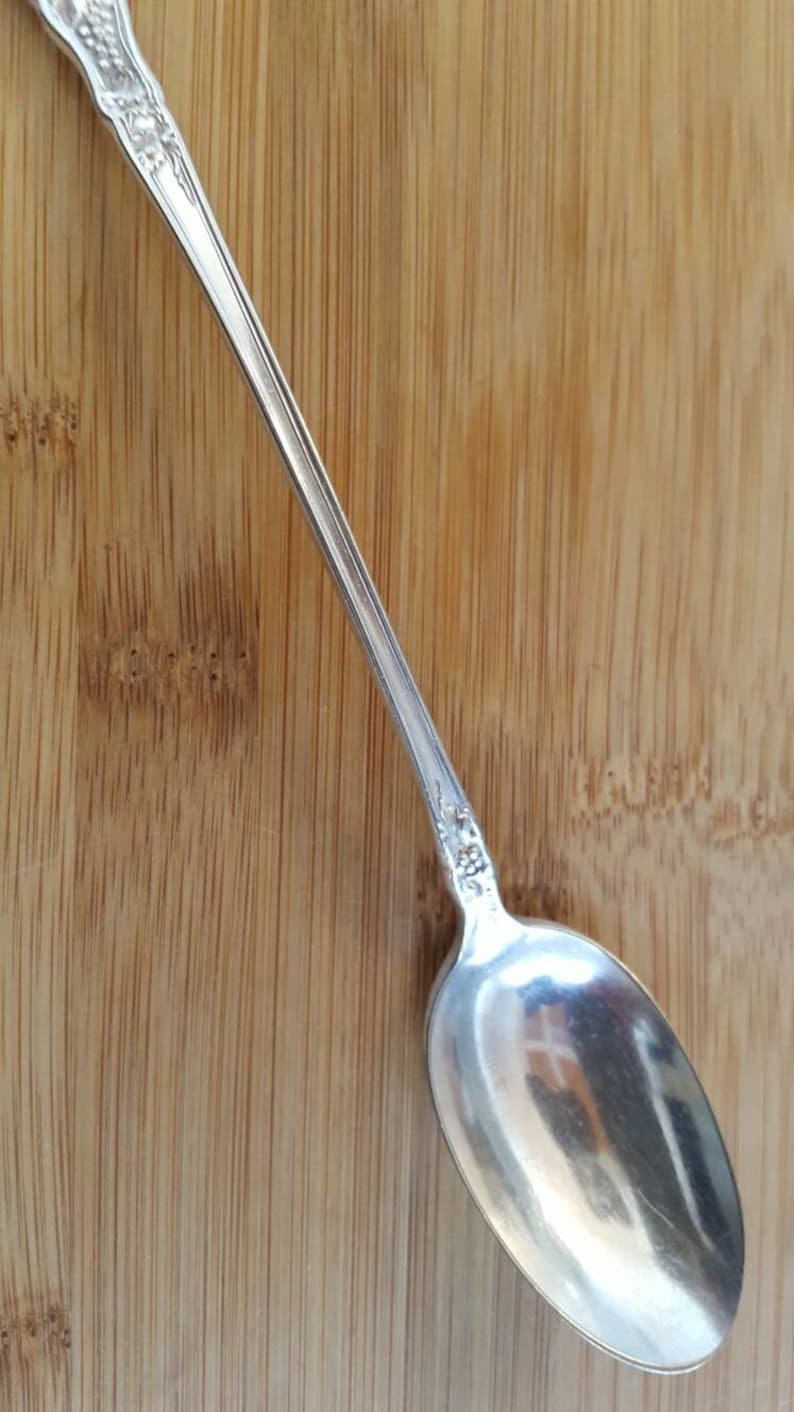 Antique Wm A Rogers 1910 LA CONCORDE Iced TeaspoonMuddler Spoon 8