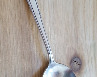 Vintage DOHRCO Silver 1949 REDWOOD Round Bowl Soup Spoon (Crema) 5 3/4", Juego de 6