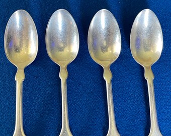 Antique Collectible CROWN GUILD Silver 1876 TIPPED Teaspoon