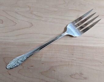 Vintage COMMUNITY Silber 1950 ABENDSTERN Buffet/Wurst Serviergabel 8 1/2"