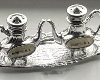ヴィンテージ コレクタブル ノベルティ MONROE NEW YORK シルバー