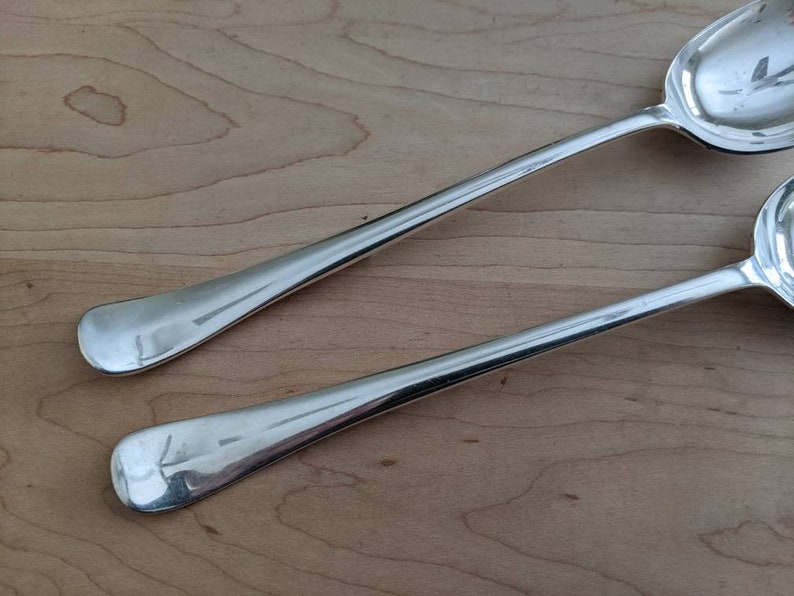 Vintage GERITY Silver G48 Buffet/salad Serving Spoon Etsy
