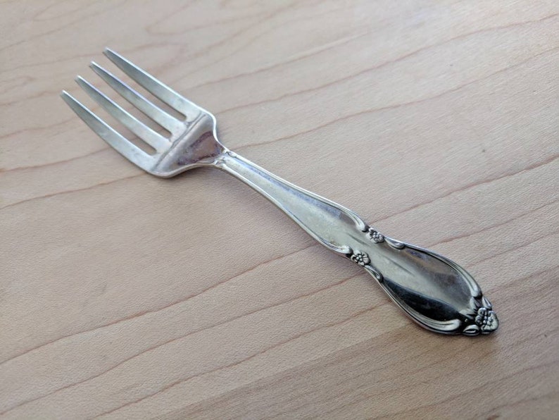 Set of 8 x Salad Dessert Forks 6 5//8/" Oneida Community Lady Hamilton 1932