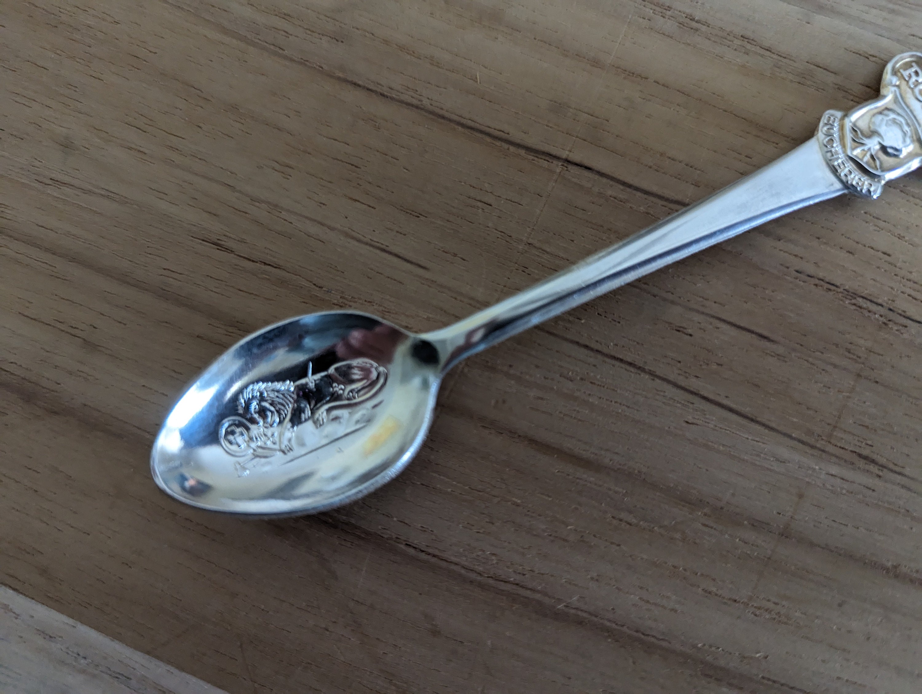 Vintage Collectible ROLEX Bucherer of Switzerland Souvenir Spoon 4