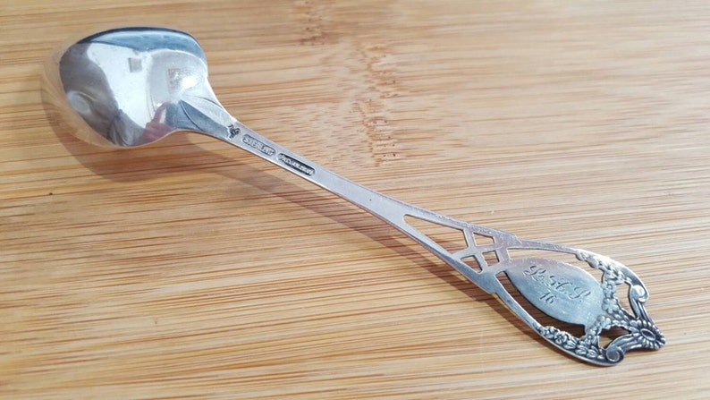 Antique Lunt Sterling 1908 MONTICELLO Youth5 O/'Clock Spoon 5 58 by George Lunt Mono E M G