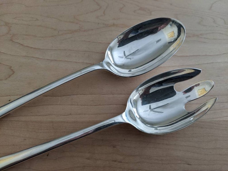 Vintage GERITY Silver G48 Buffet/salad Serving Spoon Etsy