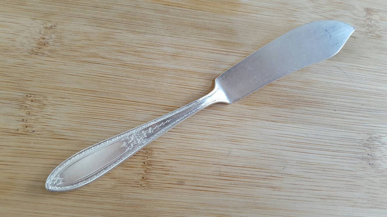 アンティーク Wm ROGERS & Son 1925 DEBUTANTE フラットハンドル